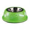 Kutyatál műanyag széllel, zöld - 0,25 L