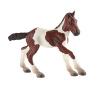 Bullyland Foltos csikó ( Pinto, Paint horse) játék ló figura