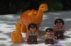 Lego duplo dinoszaurusz dinók szettben