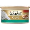 Gourmet GOLD macskaeledel, Csirkehús és Lazac, 85 g (7613032815318)